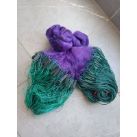 Сітка 1 стінка "Star Fish" 80метрів 1.8 висота синя, ячейка  20- 100 мм