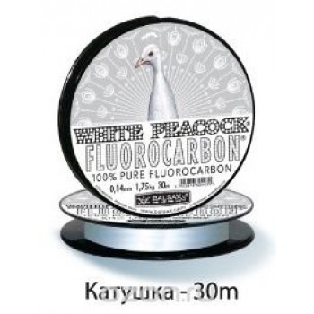 Леска BALSAX WHITE PEACOCK 30 m 0,16mm-22mm