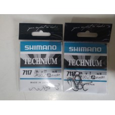 Крючок SHIMANO (7117) № 2-22 Крючок SHIMANO (7117) № 2-22