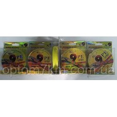Шнур Boya By X9 PE (зелёный) 100 м.  0.08mm-0.16mm