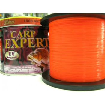 Леска Carp Expert Fluo Orang 1000м 0,25мм-0.40мм