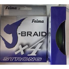 Шнур Feima X-4 Braided 100m 0.14-0.30мм