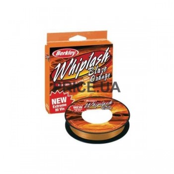 Шнур Berkley Whiplash Blaze Orange 110m 0,12-0.17mm 