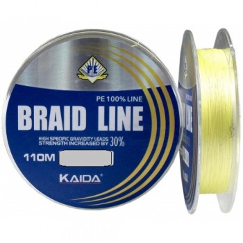 Шнур Weida Braid line PE 100м.  0.10-0.50mm